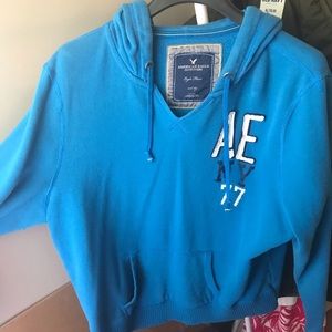 American Eagle Blue Hoodie